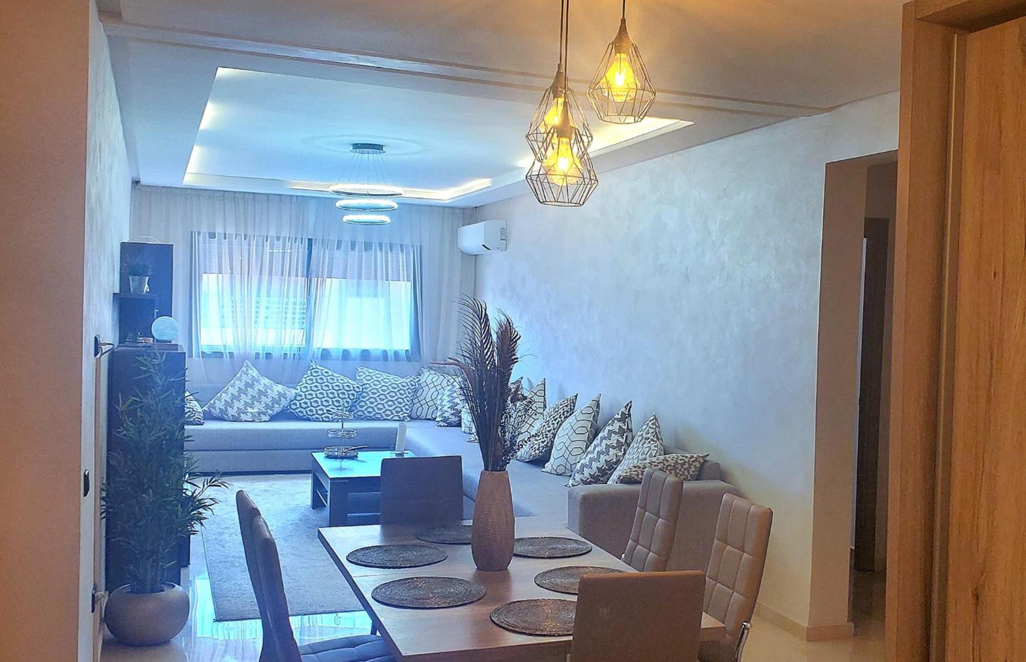 Super Appartement Haut Standing Ensoleille Gare 마라케시 외부 사진